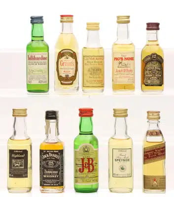 Assorted Miniatures x 10 | (10x5cl) For Auction