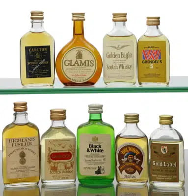 Assorted Miniatures x 10 For Auction
