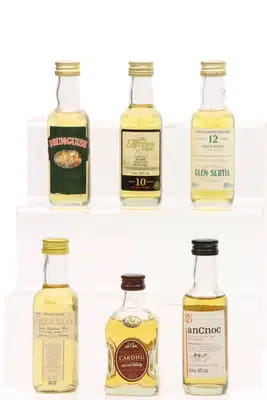 Assorted Miniatures x 6 For Auction