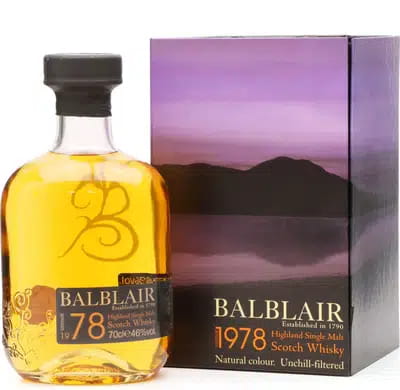 Balblair Vintage 1978 2008