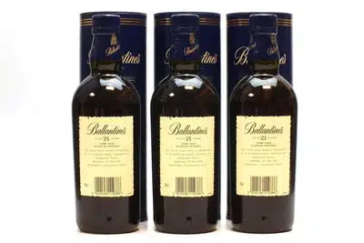 Ballantine's 21 Years Old x3 For Auction