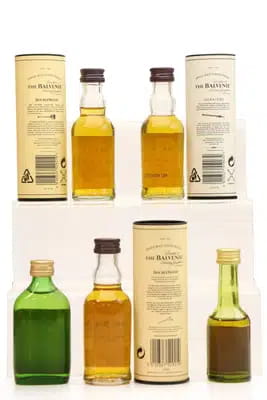 Balvenie Miniatures x5 For Auction