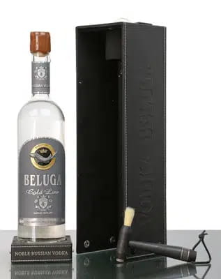 Beluga Russian Vodka | Gold Line For Auction