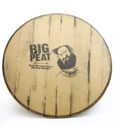 Big Peat | Decorative Cask End For Auction
