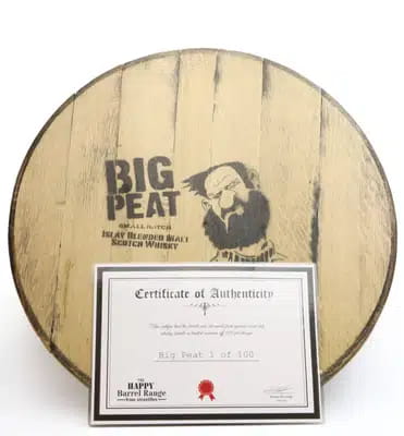 Big Peat | Decorative Cask End For Auction