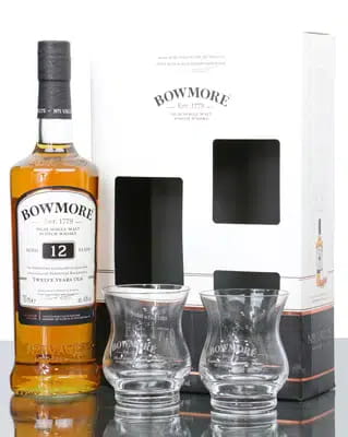Bowmore 12 Year Old Glasses