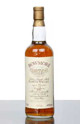 Bowmore 21 Years Old 1970 For Auction