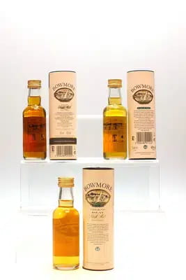 Bowmore Miniature x3 For Auction