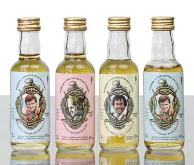 Bowmore Miniatures X4 For Auction