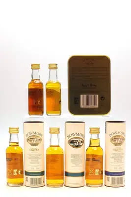 Bowmore Miniatures x5 For Auction
