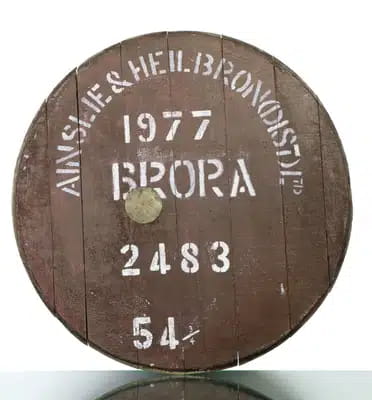 Brora Decorative Cask End