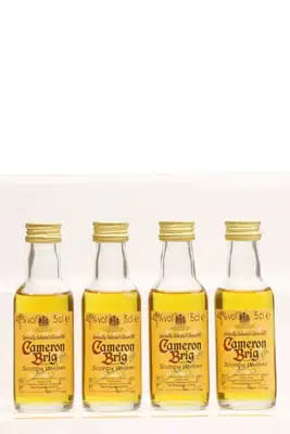 Cameron Brig Miniatures (4x 5cl) For Auction