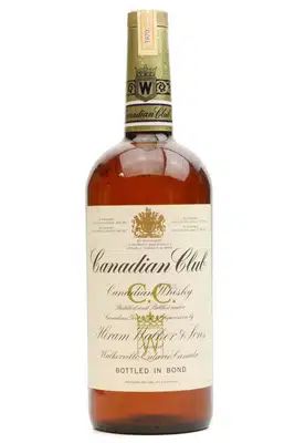 Canadian Club 1970 40 Oz