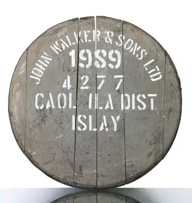 Caol Ila Decorative Cask End