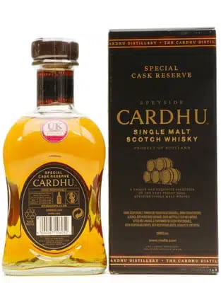 Cardhu Special Cask Reserve For Auction