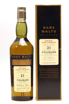 Coleburn 21 Years Old Rare Malts