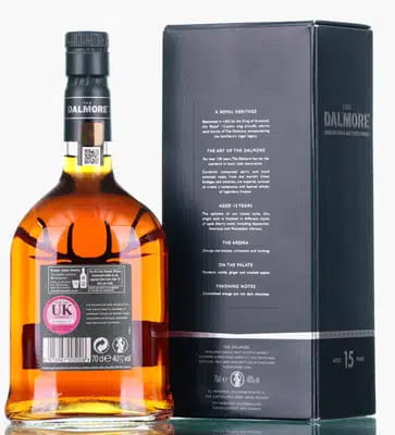 Dalmore 15 Years Old For Auction