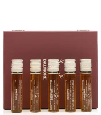 Dalmore Vial Collection (5x 4cl) For Auction