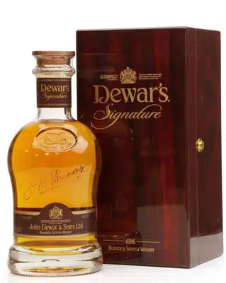 Dewar's Signature For Auction