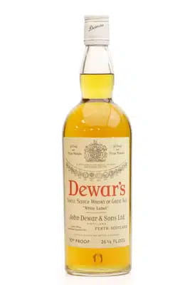 Dewar's White Label | 70° Proof For Auction
