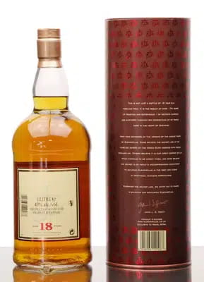 Glenfarclas 18 Years Old (1 Litre) For Auction