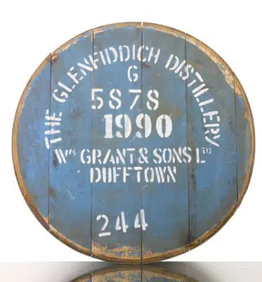 Glenfiddich Decorative Cask End
