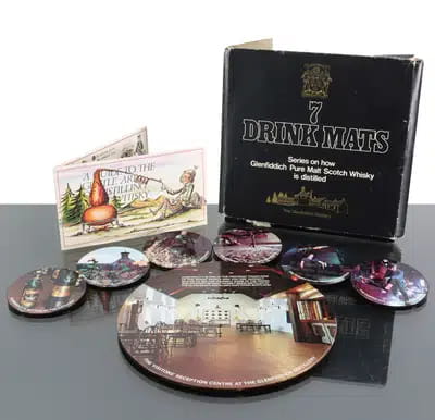Glenfiddich Drinks Mats X7