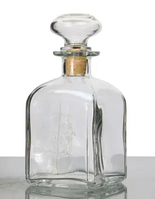 Glenfiddich Glass Decanter