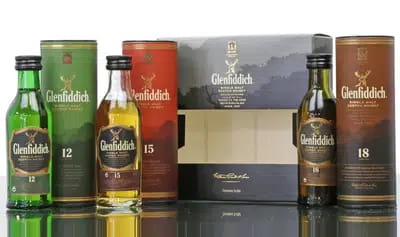Glenfiddich Miniature Set (3x5cl) For Auction