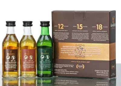 Glenfiddich Miniature Set (3x 5cl) For Auction