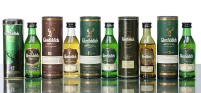 Glenfiddich Miniatures (x5 5cl) For Auction