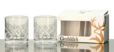 Glenfiddich Tumbler Glasses X 2