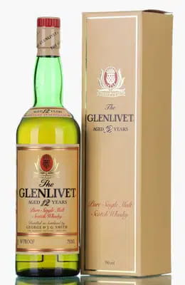 Glenlivet 12 Years Old 86 Proof 75cl