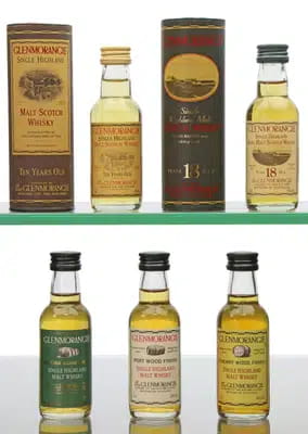 Glenmorangie Miniatures x5 For Auction