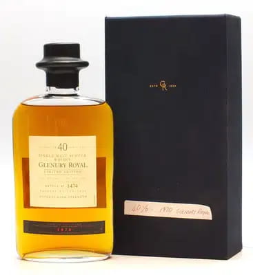 Glenury Royal 40 Years Old 1970 For Auction