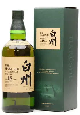 Hakushu 18 Years Old For Auction