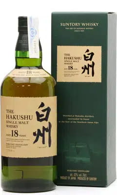 Hakushu 18 Years Old For Auction