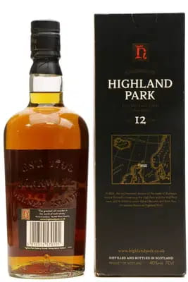 Highland Park 12 Years Old For Auction