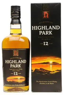 Highland Park 12 Years Old For Auction