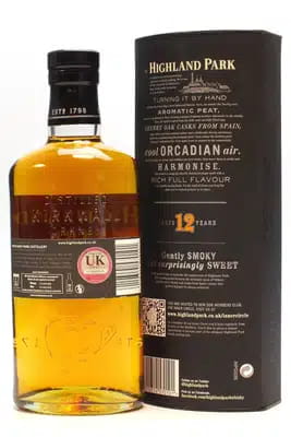 Highland Park 12 Years Old For Auction