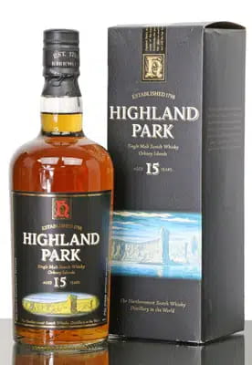 Highland Park 15 Years Old For Auction