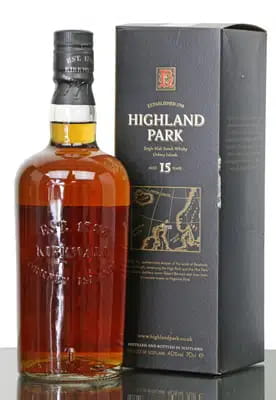 Highland Park 15 Years Old For Auction