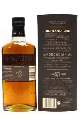 Highland Park 21 Years Old For Auction
