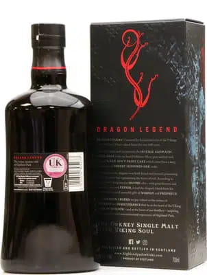 Highland Park Dragon Legend For Auction