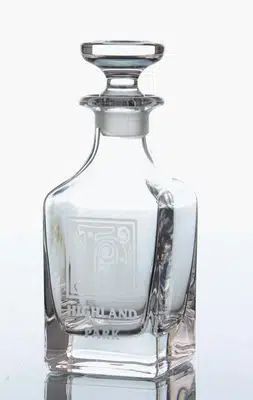 Highland Park Glass Decanter