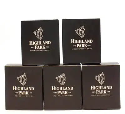 Highland Park Glasses x5 For Auction