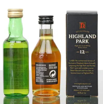 Highland Park Miniatures (x2) For Auction