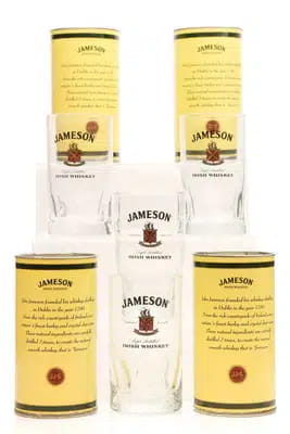Jameson Tumblers x4 For Auction