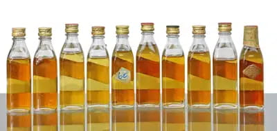 Johnnie Walker Miniatures x10 For Auction