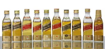 Johnnie Walker Miniatures x10 For Auction